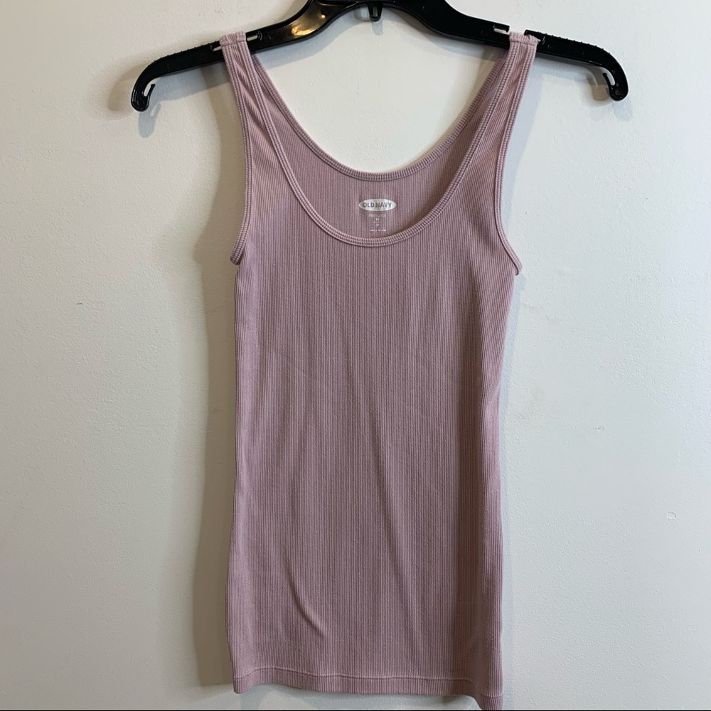☀️ 3/$15 Old Navy Ribbed Tank Top Tonic Plum